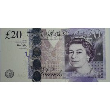 Bancnota de colectie 20£ din anul 2006